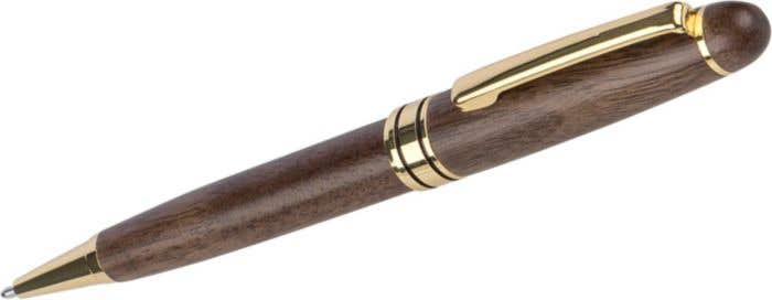 Coffret de stylos en bois de noyer Adelina