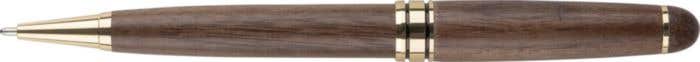 Stylo bille twist en bois de noyer Noa