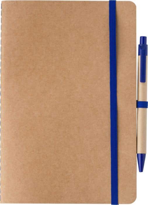 Notitieboek Theodore | Gerecycled karton | A5 | Blanco | Met pen