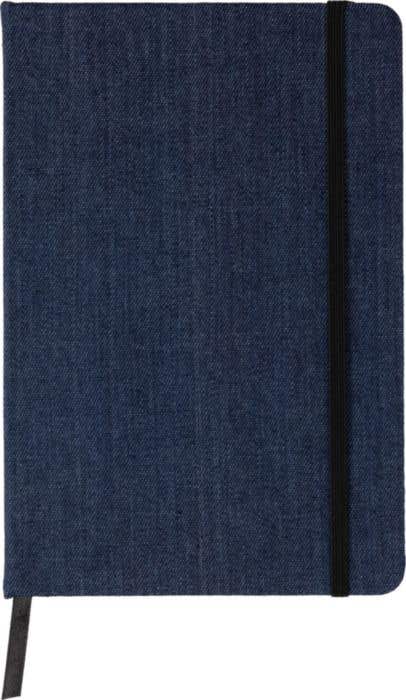 Notitieboek Alfred | Denim | A5 | Gelinieerd