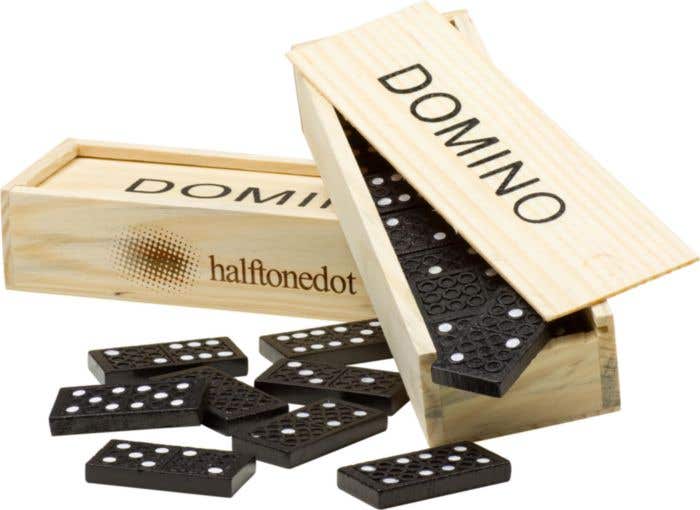 Domino-spel Enid | Gerecycled hout