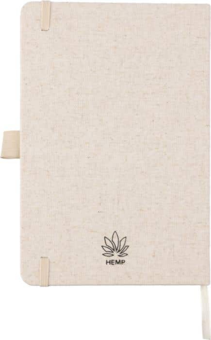 Hemp notebook A5 Barbara