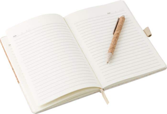 Notebook Kenzo | Cork | A5 | Lined | With ballpen