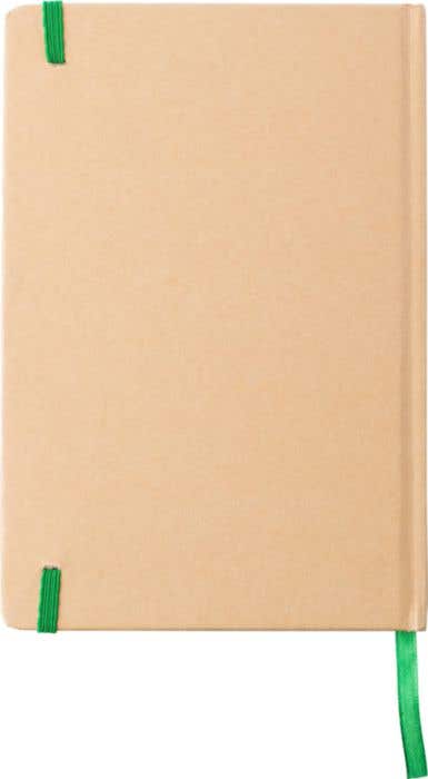 Notitieboek Gianni | Gerecycled karton | A5 | Gelinieerd