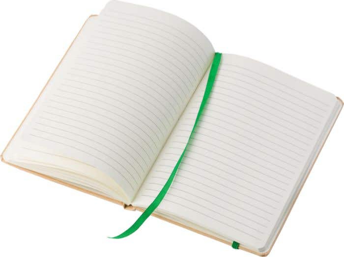 Notitieboek Gianni | Gerecycled karton | A5 | Gelinieerd