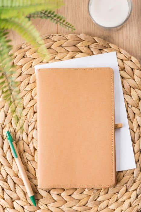 Washed kraft paper notebook Johanna