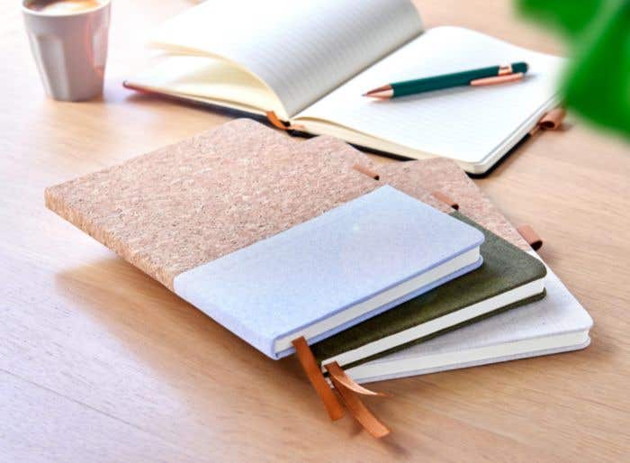 Cuaderno de corcho y algodón Trevor