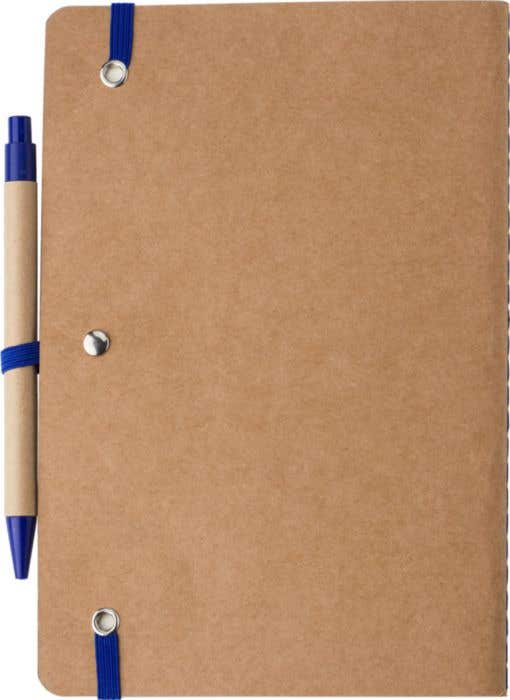 Notebook Theodore | Recycled carton | A5 | Blank | With pen