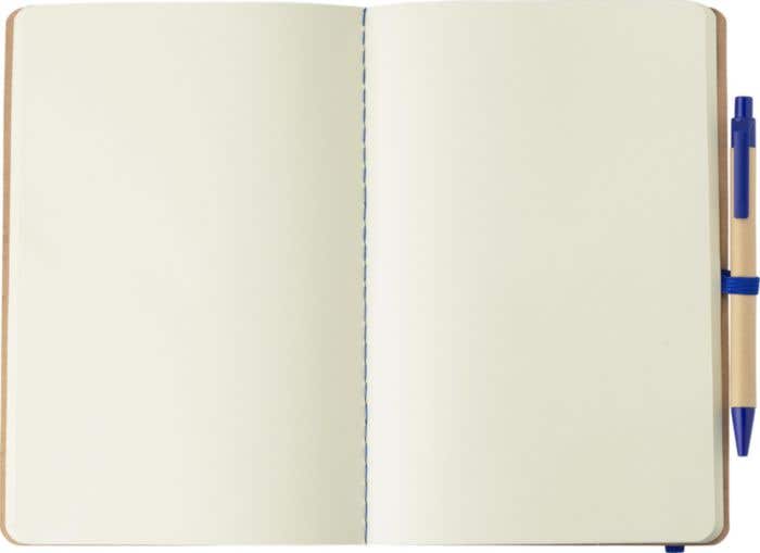 Notebook Theodore | Recycled carton | A5 | Blank | With pen