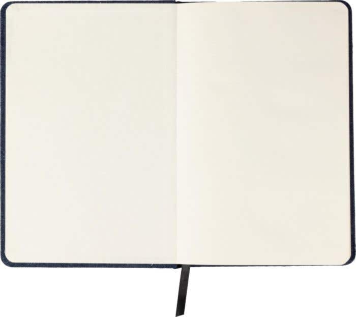Notitieboek Alfred | Denim | A5 | Gelinieerd