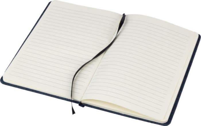 Notitieboek Alfred | Denim | A5 | Gelinieerd