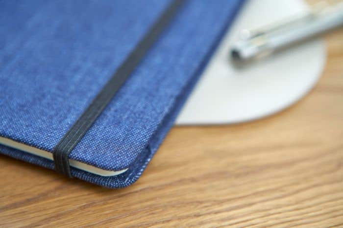 Notitieboek Alfred | Denim | A5 | Gelinieerd