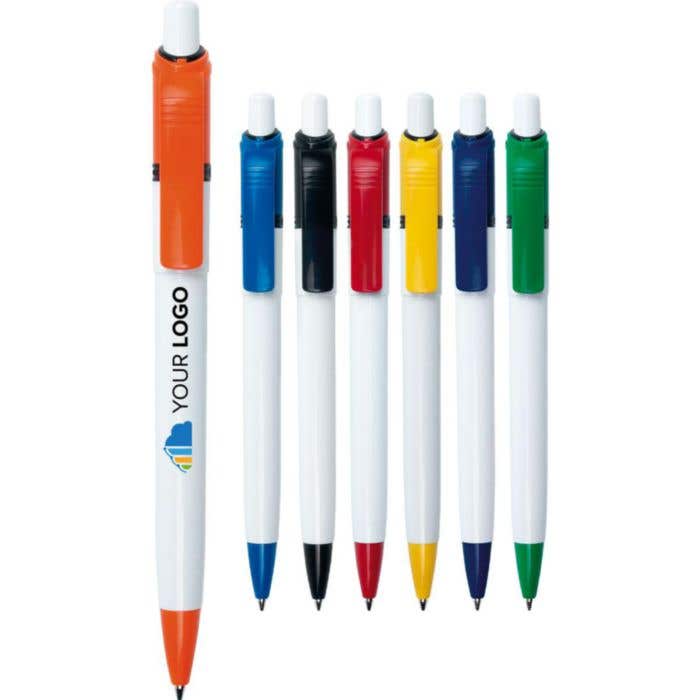 Stilolinea Ducal ballpen | Colored tip and clip