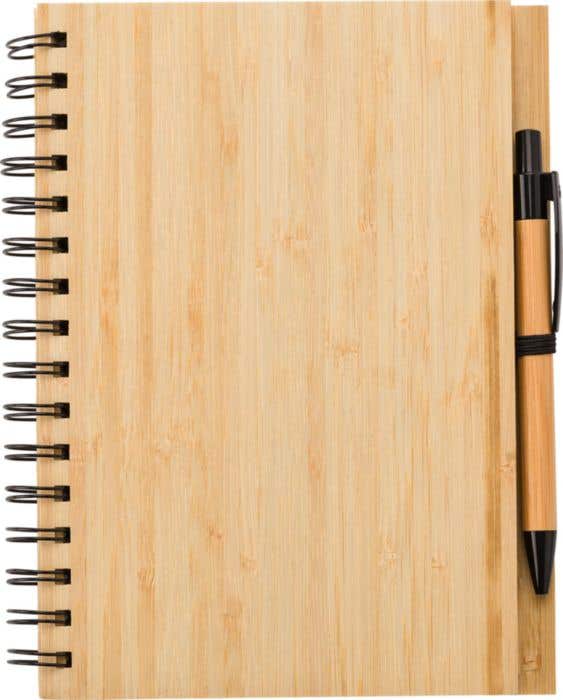 Notebook Carmen | Bamboo | A5 | Lined | With ballpen
