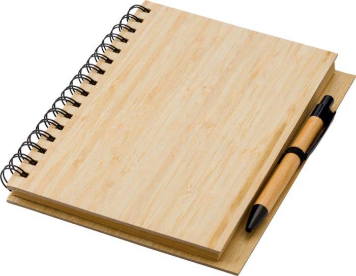 Notitieboek Carmen | Bamboe | A5 | Gelijnd | Met balpen