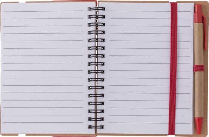 Recycled papieren notitieboek Angela