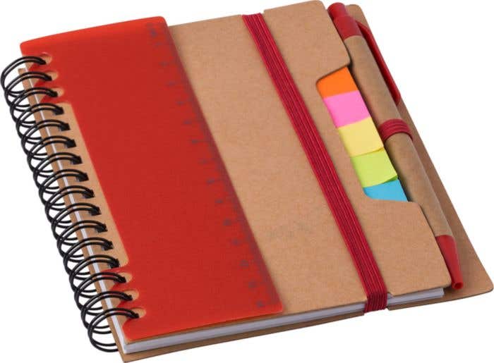 Recycled paper notebook Angela