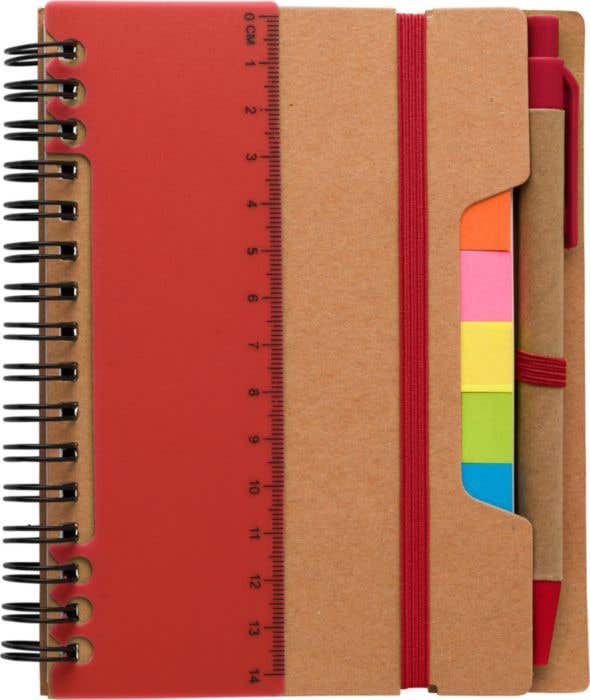 Recycled papieren notitieboek Angela