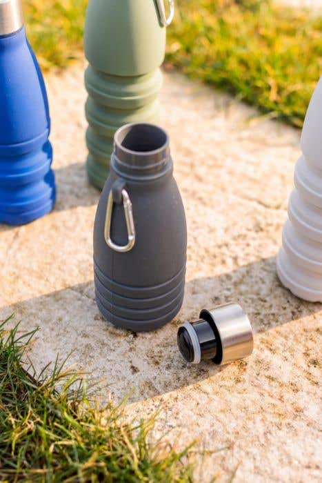 Siliconen opvouwbare drinkfles 550 ml Erin