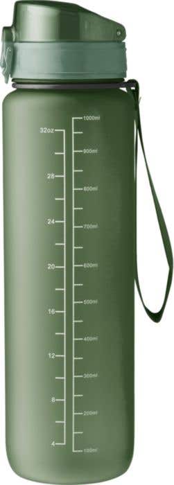 Gourde en rPET touché gomme de 1000 ml Brinley