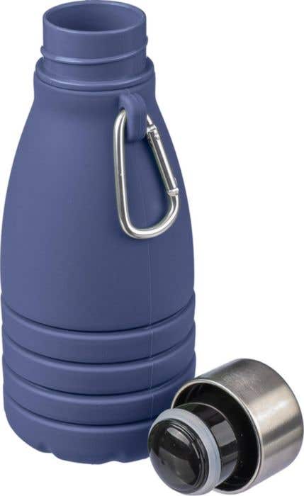 Botella plegable de silicona Erin 550 ml