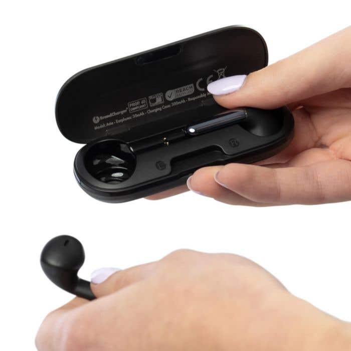 Brandcharger draadloze oordopjes Aria