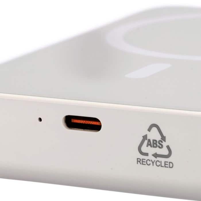 Wireless charger power bank Meno | Recycled | 10,000 mAh | MagSafe compatible