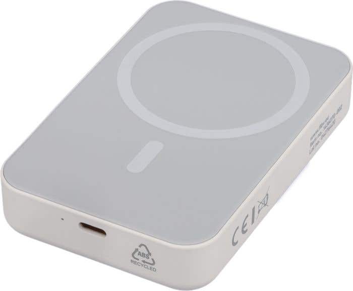 Wireless charger power bank Meno | Recycled | 10,000 mAh | MagSafe compatible