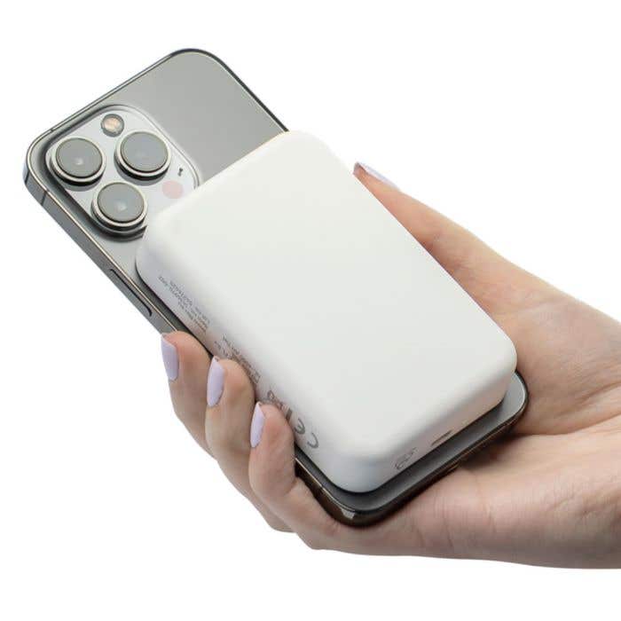 Wireless charger power bank Meno | Recycled | 10,000 mAh | MagSafe compatible