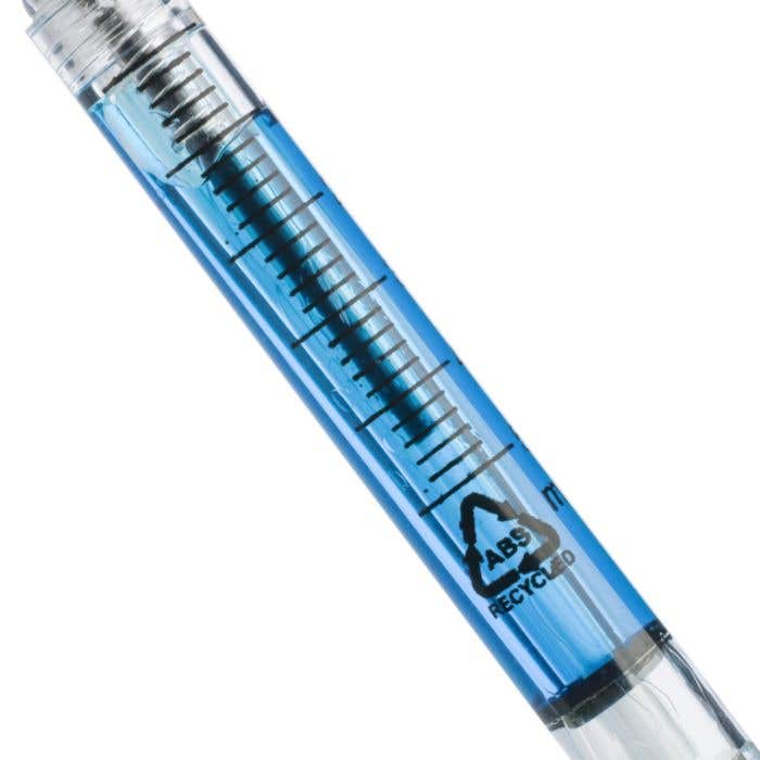 Ballpen Dr. David | Recycled plastic | Syringe shape