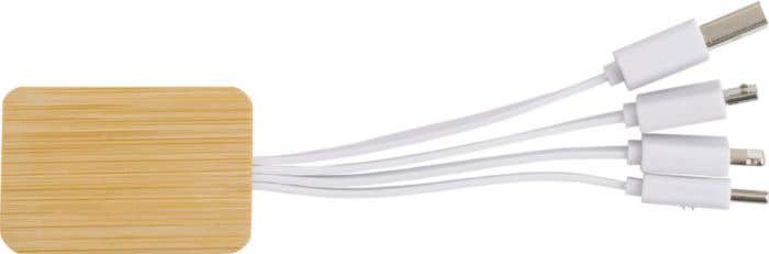 Bamboo charging cable Brandan