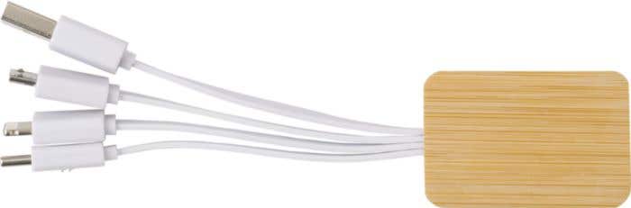 Bamboo charging cable Brandan