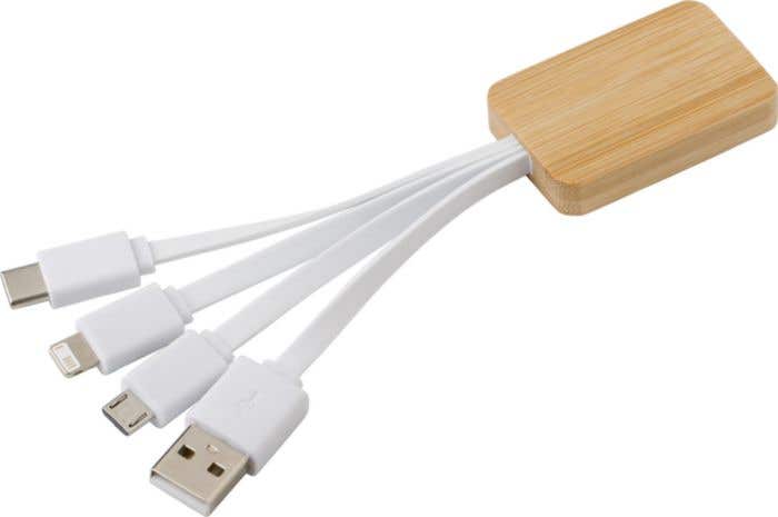 Bamboo charging cable Brandan