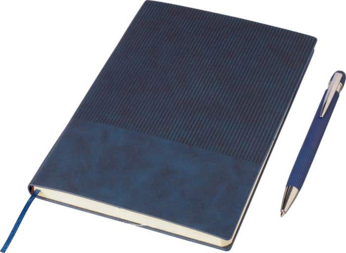 Notebook set Tarek | Recycled PU | A5 | With ballpen