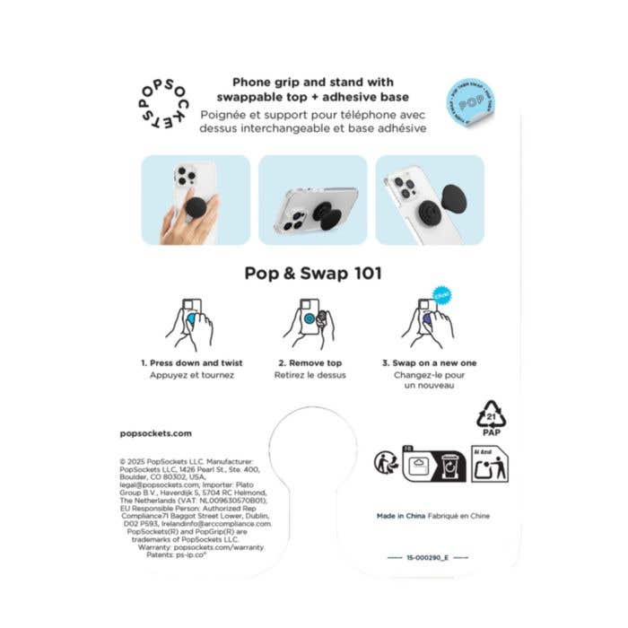 PopSockets® telefoonhouder PopGrip Plant | Plantaardig