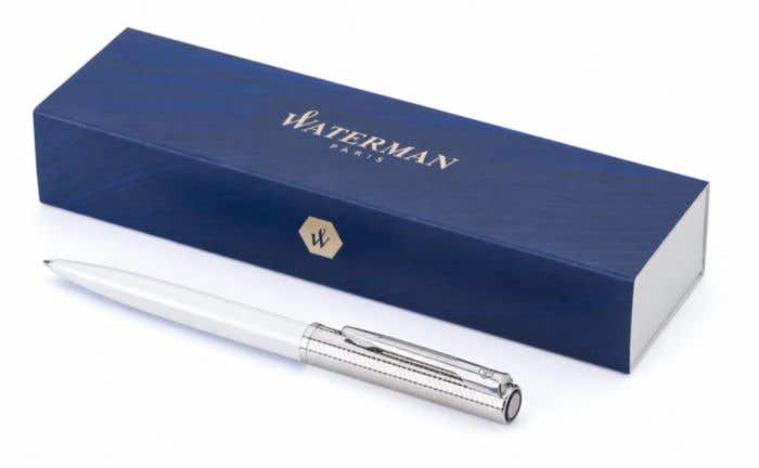 Waterman Allure Deluxe ballpen | Stainless steel