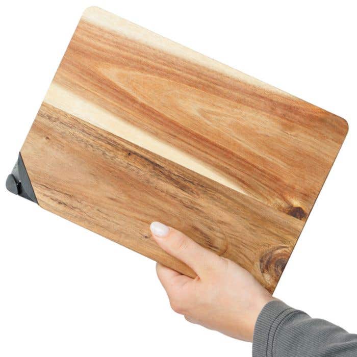 Snijplank Heinz | Gerecycled acaciahout | Met messenslijper