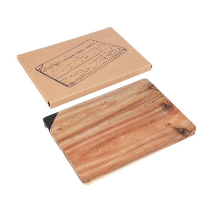 Snijplank Heinz | Gerecycled acaciahout | Met messenslijper