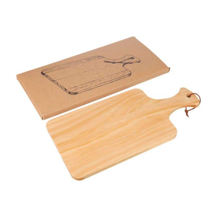Cutting board Daxton | Recycled pinewood | With handle