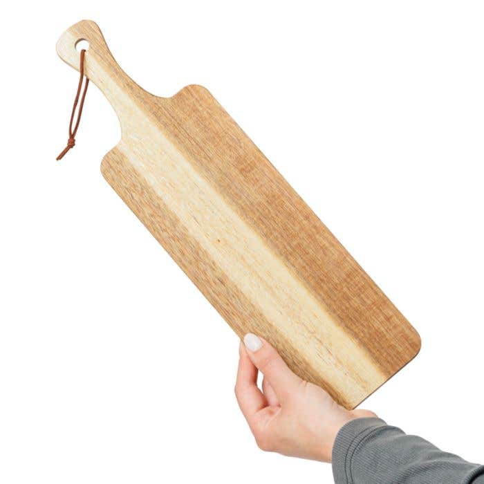Snijplank Walter | Gerecycled acaciahout | Met handvat