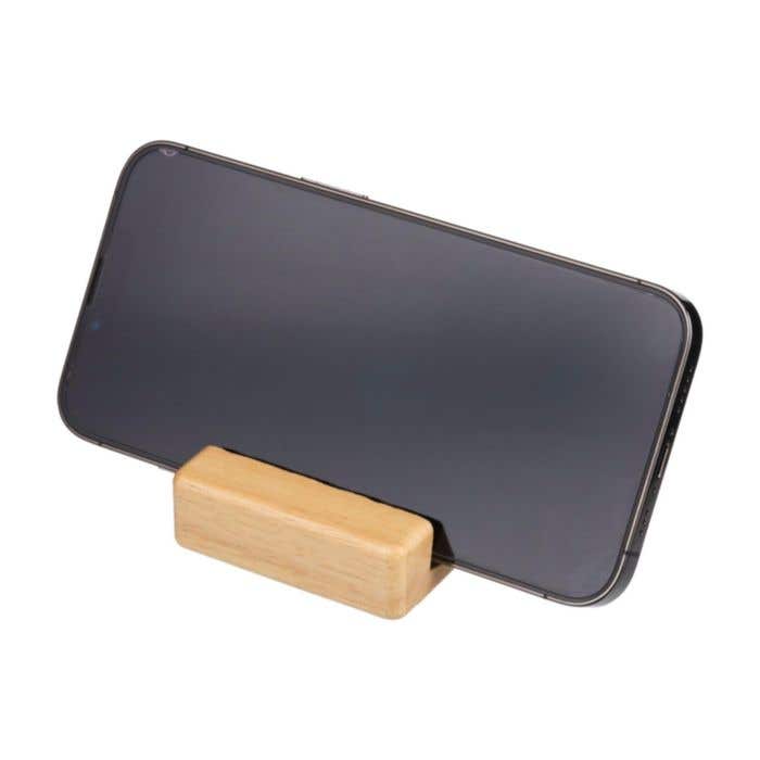 Telefoonhouder Nyla | Gerecycled hout