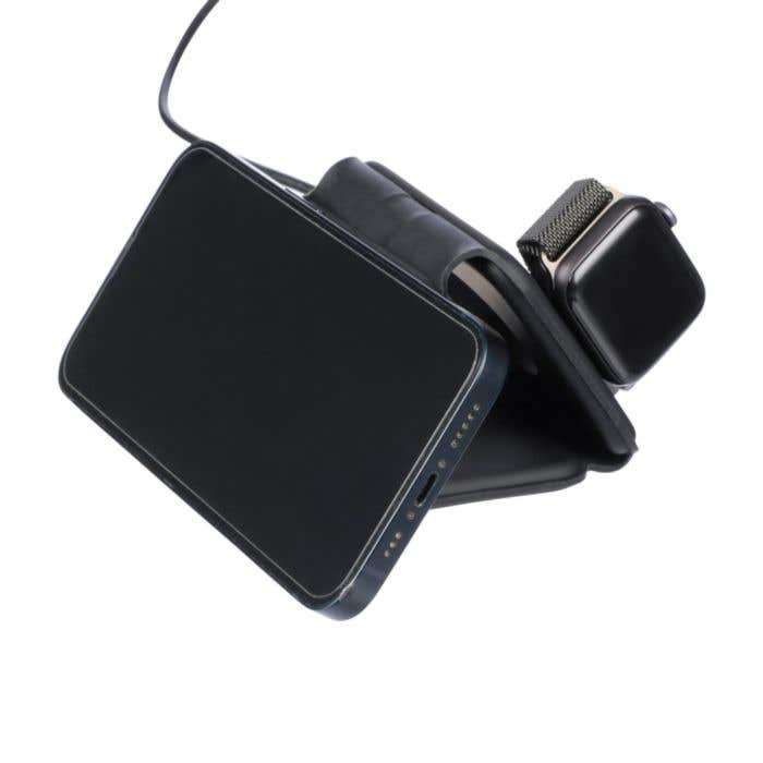 Wireless charger Trigo | Recycled | 3-in-1