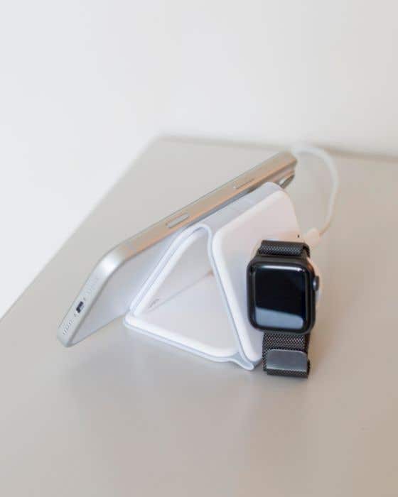 Wireless charger Trigo | Recycled | 3-in-1