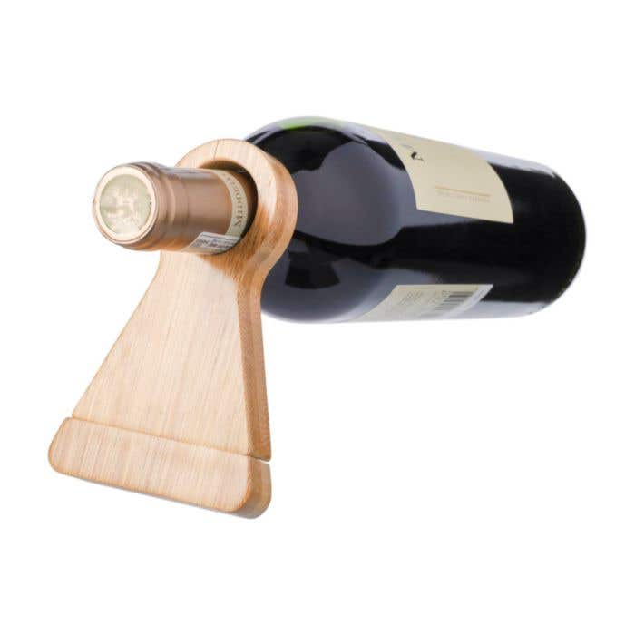 Wijnflessenhouder Vincio | Gerecycled bamboe