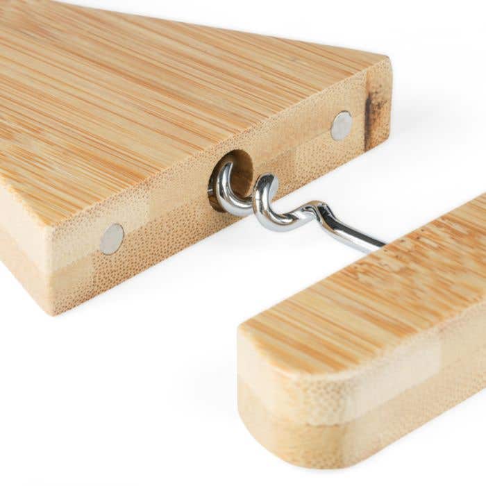 Wijnflessenhouder Vincio | Gerecycled bamboe