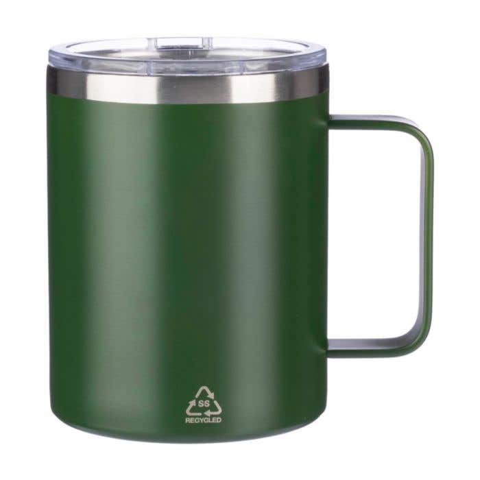 Dubbelwandige thermosbeker Renate | Gerecycled | 300 ml
