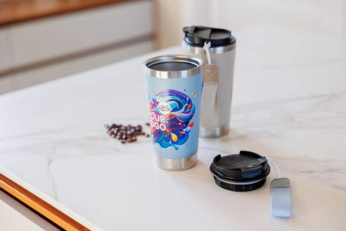 Double-walled travel mug Kayla | Recycled | 500 ml