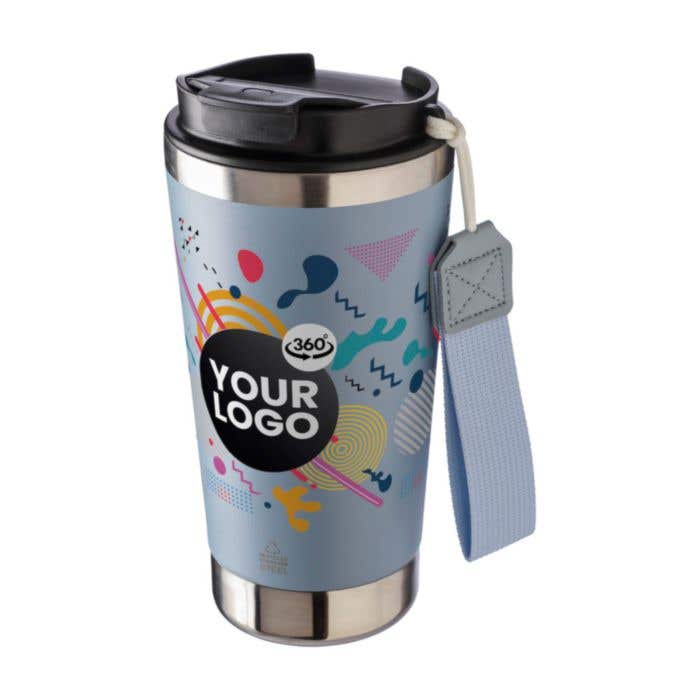 Double-walled travel mug Kayla | Recycled | 500 ml