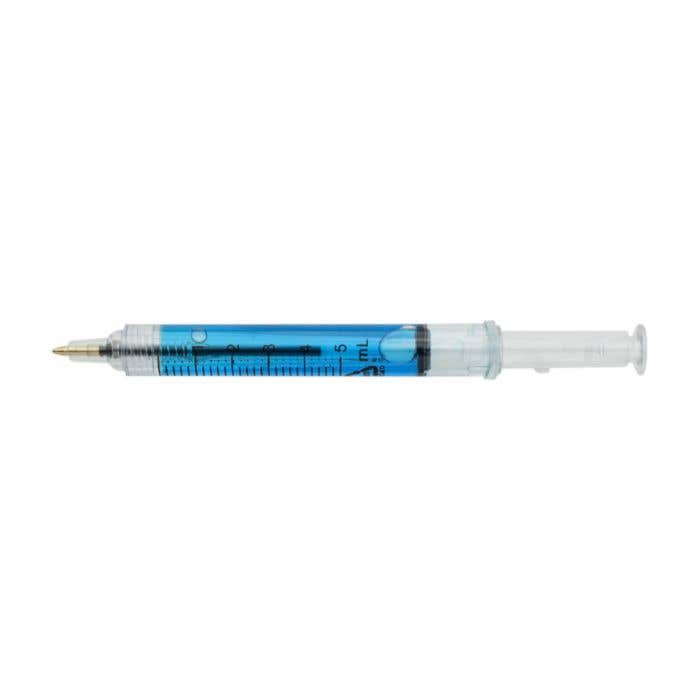 Ballpen Dr. David | Recycled plastic | Syringe shape