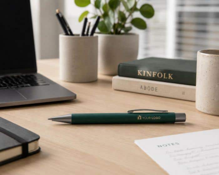 Ballpen Emmett | Recycled | Rubber finish